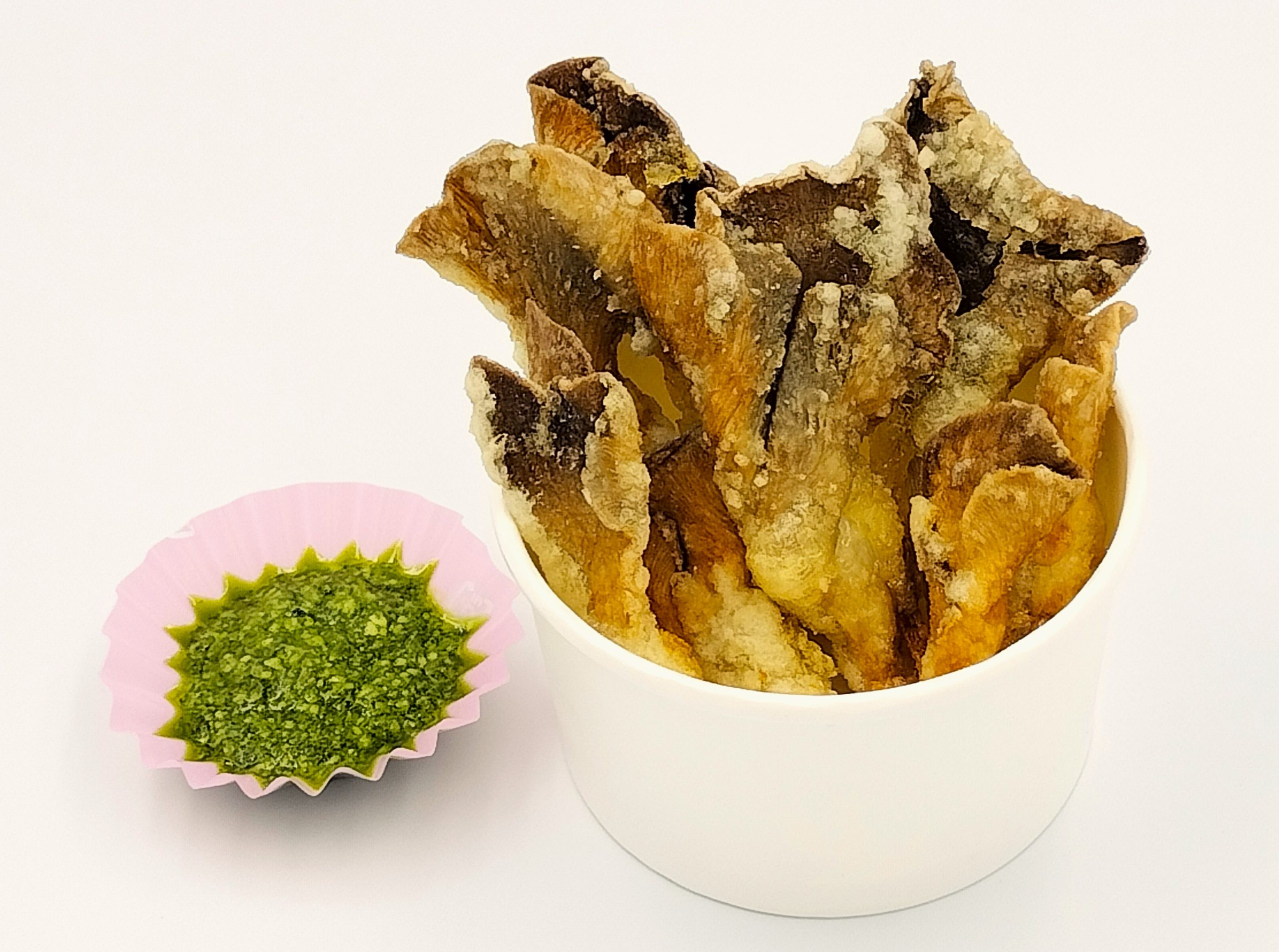 小菅産ひらたけのフリット